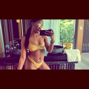 Golden bikini set : KIRA SWIM. WORN ONCE